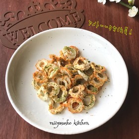 レンジで時短ちくわのおつまみ
